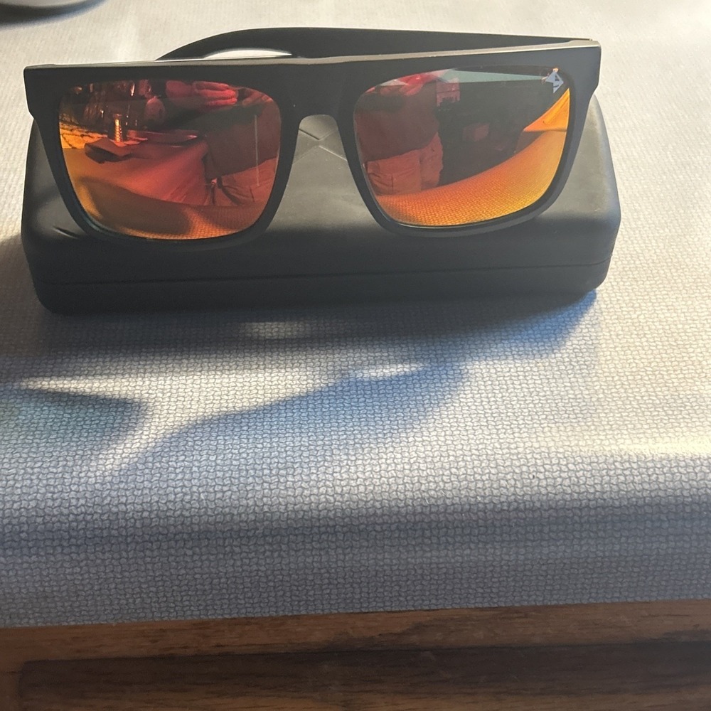 William Painter Sunglasses The Level Model Titanium With Red Lenses View 6